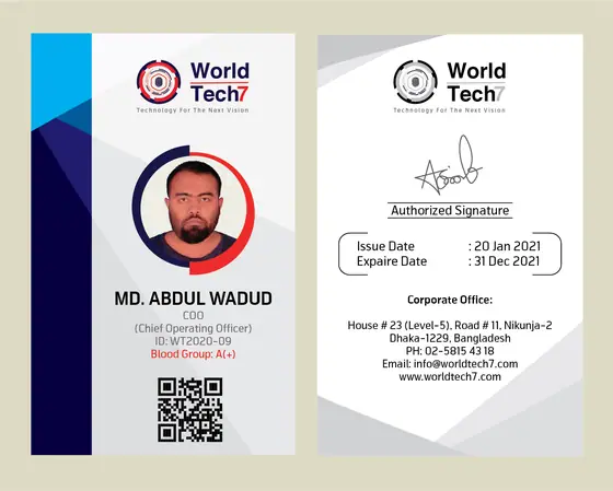 ID card, World Tech 7