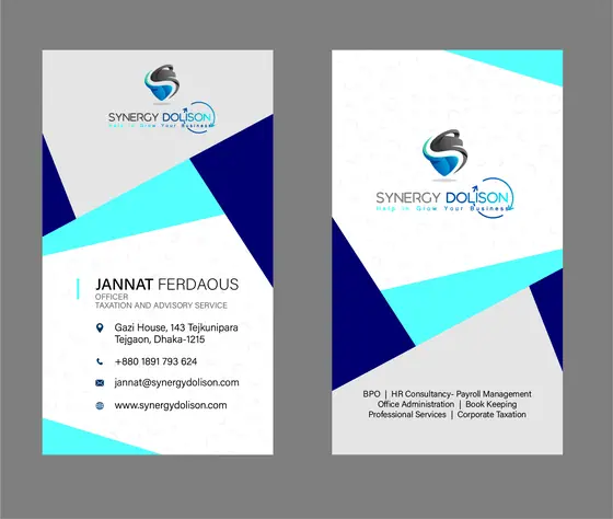 Business card, Synergy Dolison 3