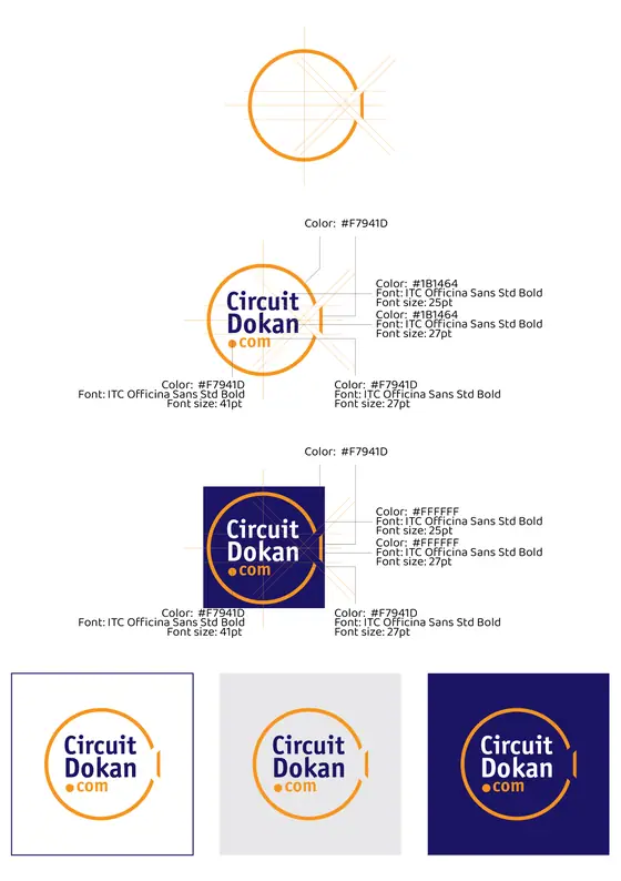 Circuit Dokan, logo details